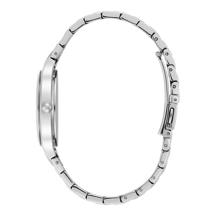 34mm Lea Light Blush and Silver Bracelet Watch Color Dial Watches Olivia Burton Women