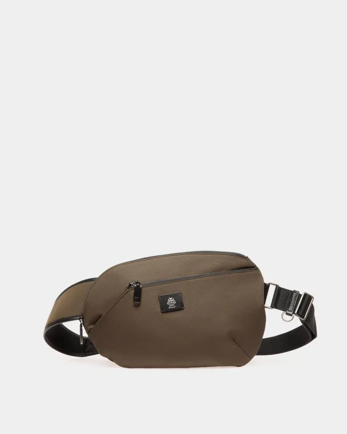 Adrien Brody Travel Collection Crossbody In Military Green Nylon Men Bally Messenger Bags Adrien Brody Travel Collection Crossbody In Military Green Nylon Men Bally Messenger Bags