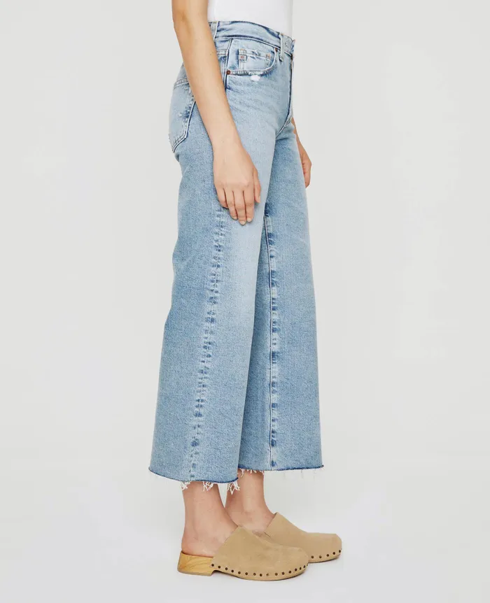 AG Jeans Denim Women Saige Wide Leg Crop APPARITION AG Jeans Denim Women Saige Wide Leg Crop APPARITION