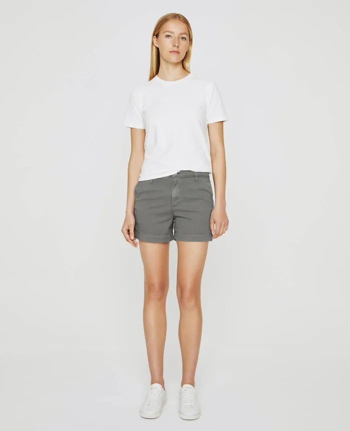 AG Jeans Pants Women Caden Short SULFUR FOLKESTONE GREY