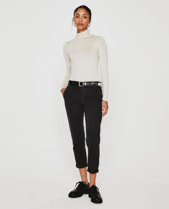 AG Jeans Pants Women Caden SULFUR BLACK