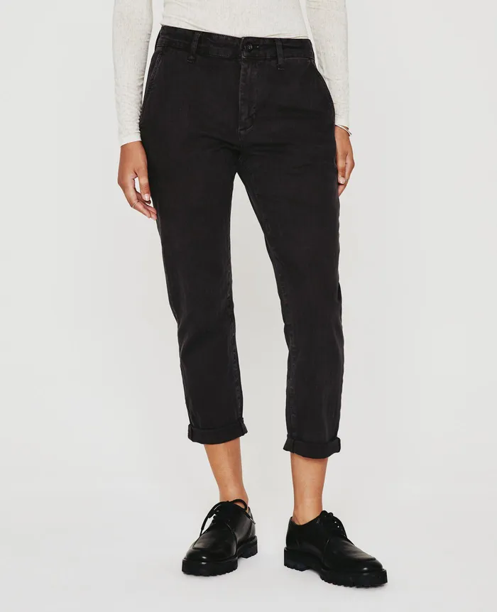 AG Jeans Pants Women Caden SULFUR BLACK AG Jeans Pants Women Caden SULFUR BLACK