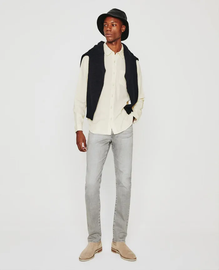 AG Jeans Shirts Men Aiden Shirt IVORY DUST AG Jeans Shirts Men Aiden Shirt IVORY DUST