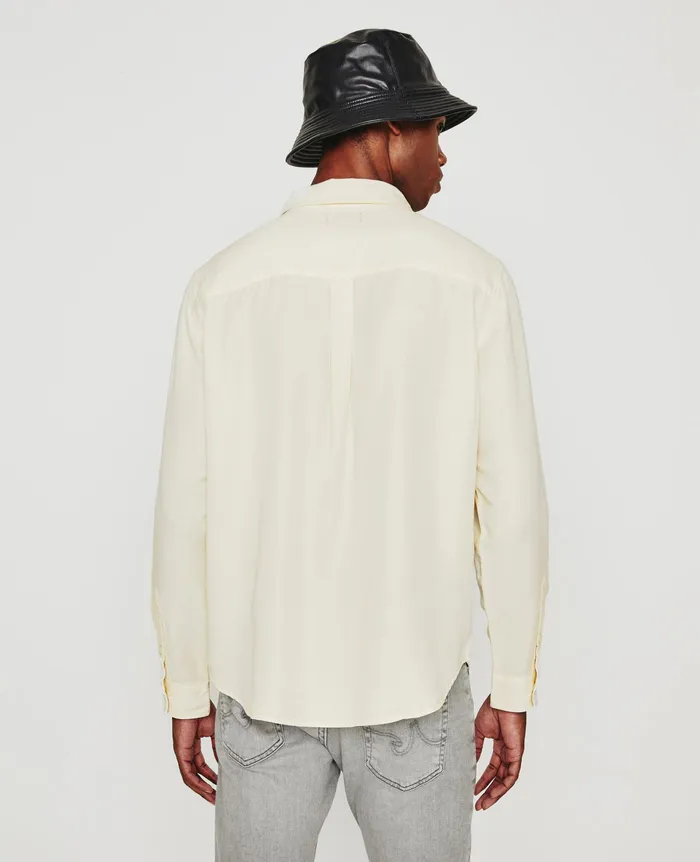 AG Jeans Shirts Men Aiden Shirt IVORY DUST AG Jeans Shirts Men Aiden Shirt IVORY DUST