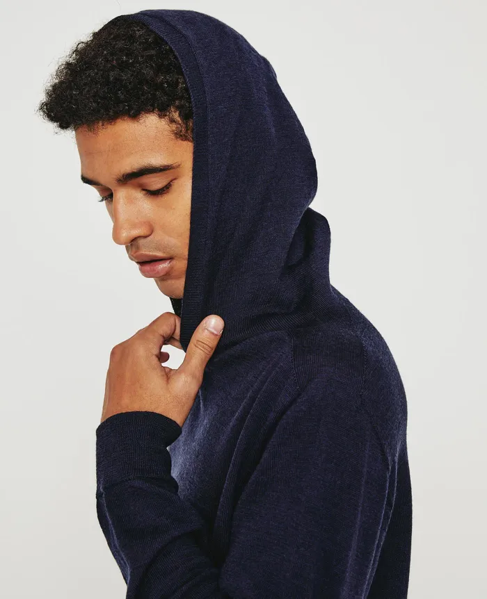 AG Jeans Sweatshirts Men Beck Hoodie DEEP NAVY AG Jeans Sweatshirts Men Beck Hoodie DEEP NAVY