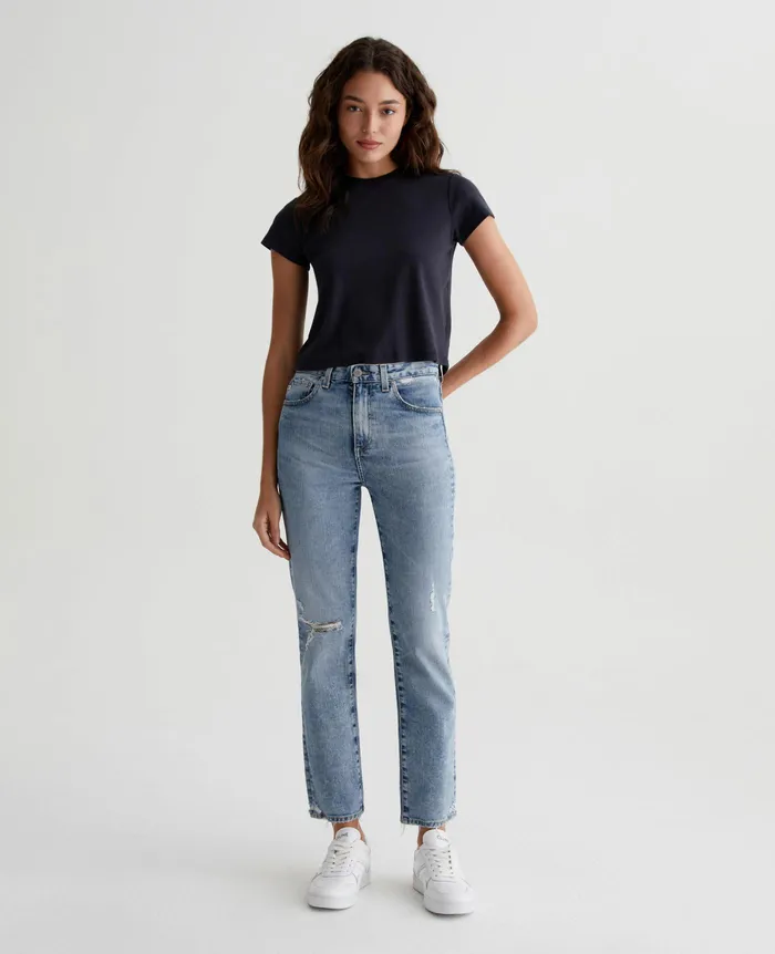 AG Jeans Tees and Tanks Women Sadie Crew EXBLACK AG Jeans Tees and Tanks Women Sadie Crew EXBLACK
