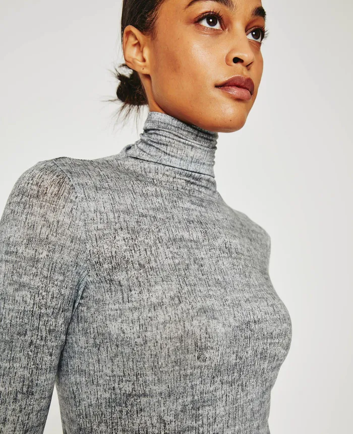 AG Jeans Tops and Shirts Women Chels Turtleneck IKAT WOOL HEATHER GREY MULTI AG Jeans Tops and Shirts Women Chels Turtleneck IKAT WOOL HEATHER GREY MULTI