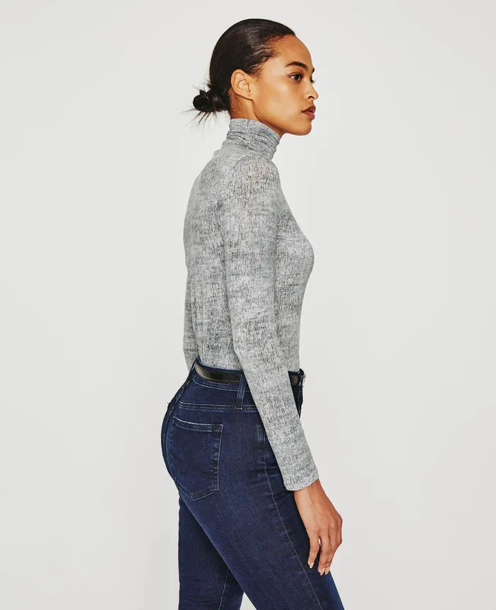 AG Jeans Tops and Shirts Women Chels Turtleneck IKAT WOOL HEATHER GREY MULTI AG Jeans Tops and Shirts Women Chels Turtleneck IKAT WOOL HEATHER GREY MULTI