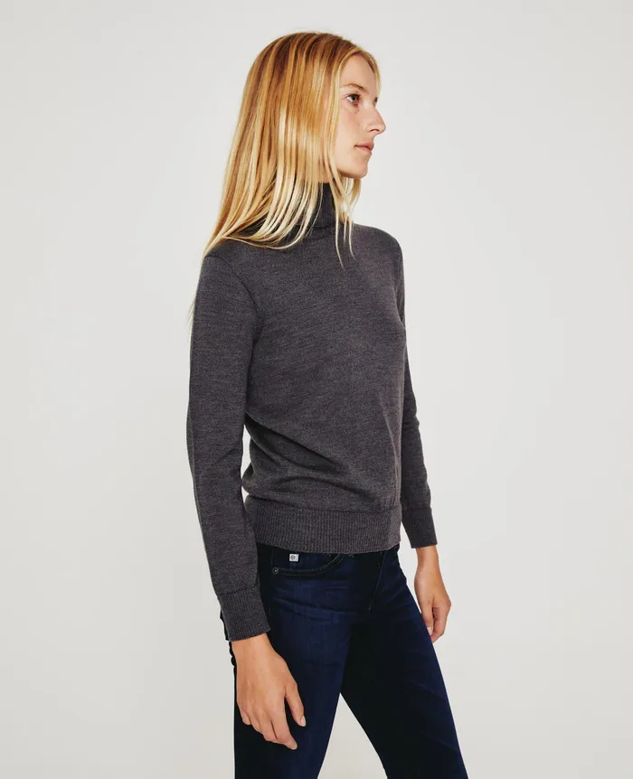 AG Jeans Tops and Shirts Women Zuri Turtleneck HEATHER CHARCOAL AG Jeans Tops and Shirts Women Zuri Turtleneck HEATHER CHARCOAL