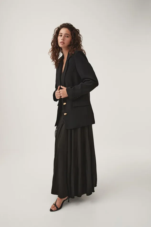 Aje Blazers Jackets and Coats Harlem Jacket Black 8211 Women Aje Blazers Jackets and Coats Harlem Jacket Black 8211 Women