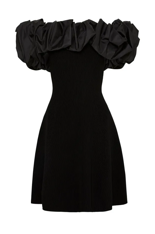 Aje Dresses Eldora Mini Dress Black 8211 Women Aje Dresses Eldora Mini Dress Black 8211 Women