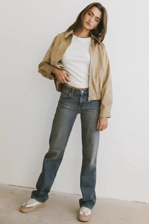 All Bottoms Women Bohme Alicia Straight Leg Jean