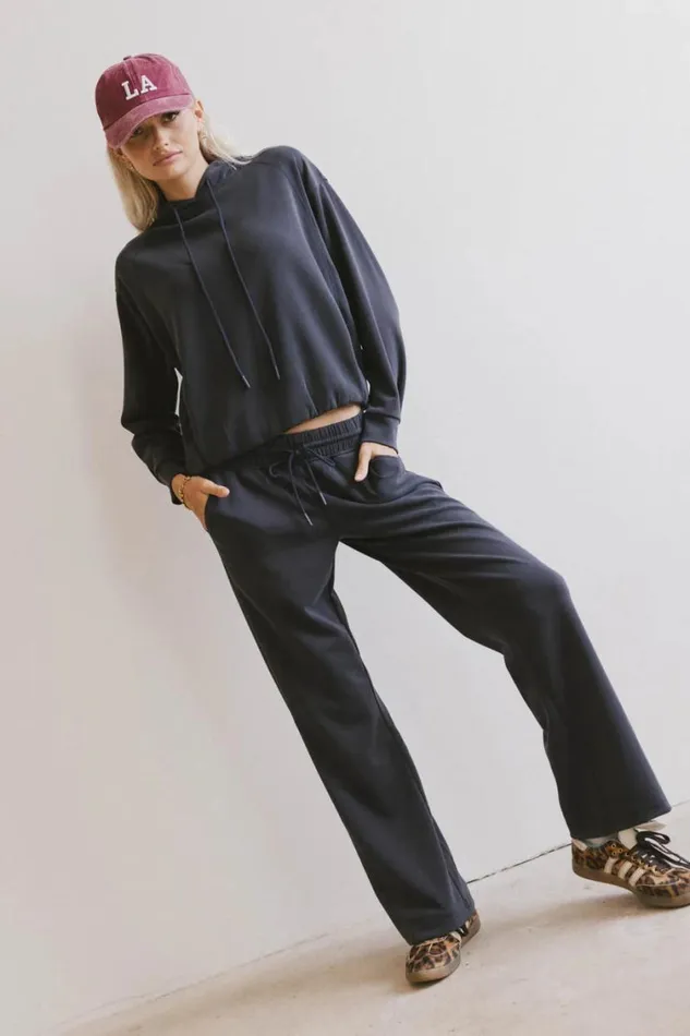 All Bottoms Women Bohme Flow State Pants In Navy Navy