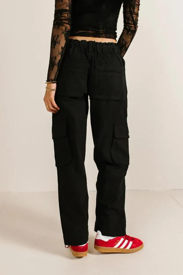 All Bottoms Women Bohme Hailey Cargo Pants In Black 8211 FINAL SALE Black