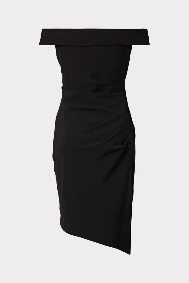 Ally Cocktail Dress Black Women Milly Dresses