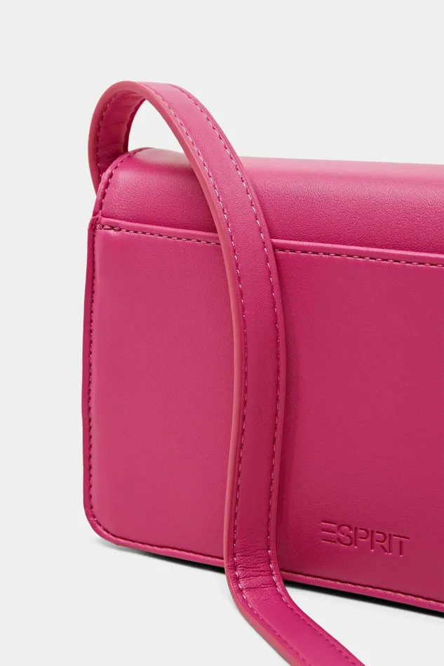 Bags Women Esprit Turn Lock Crossbody Bag Pink