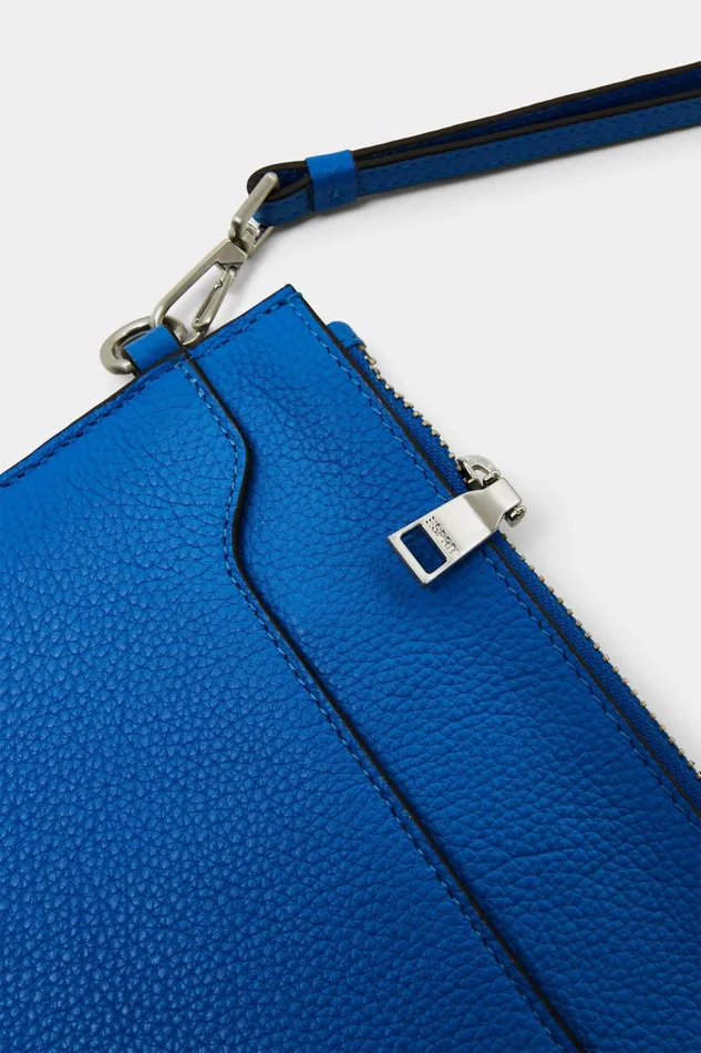 Bags Women Esprit Wristlet Pouch Bright Blue