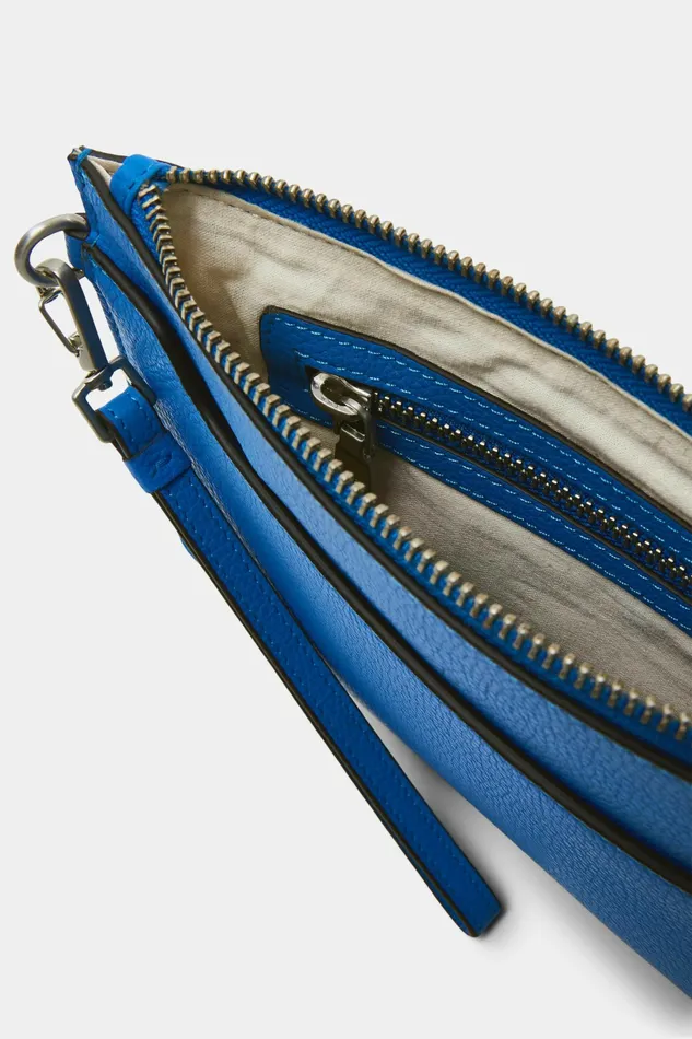 Bags Women Esprit Wristlet Pouch Bright Blue