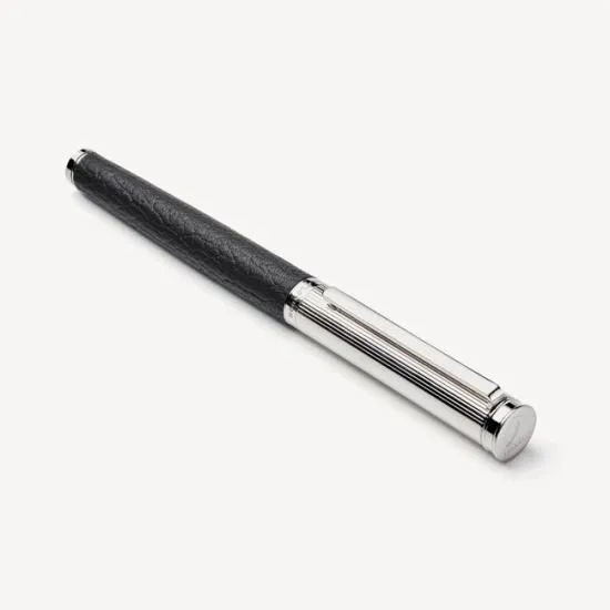 Ballpoint Pen Black Pebble Women Aspinal Of London Luxury Engraved Pens