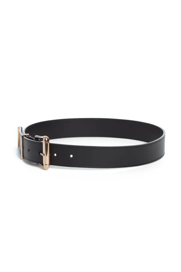Belts Women Gabriela Hearst Laird Belt In Black Leather