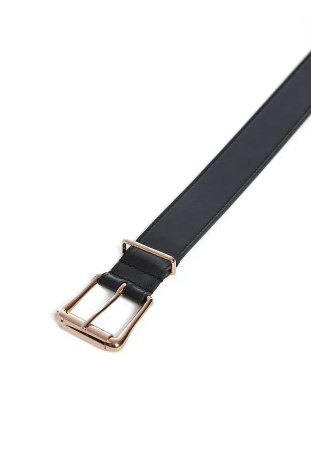 Belts Women Gabriela Hearst Laird Belt In Black Leather