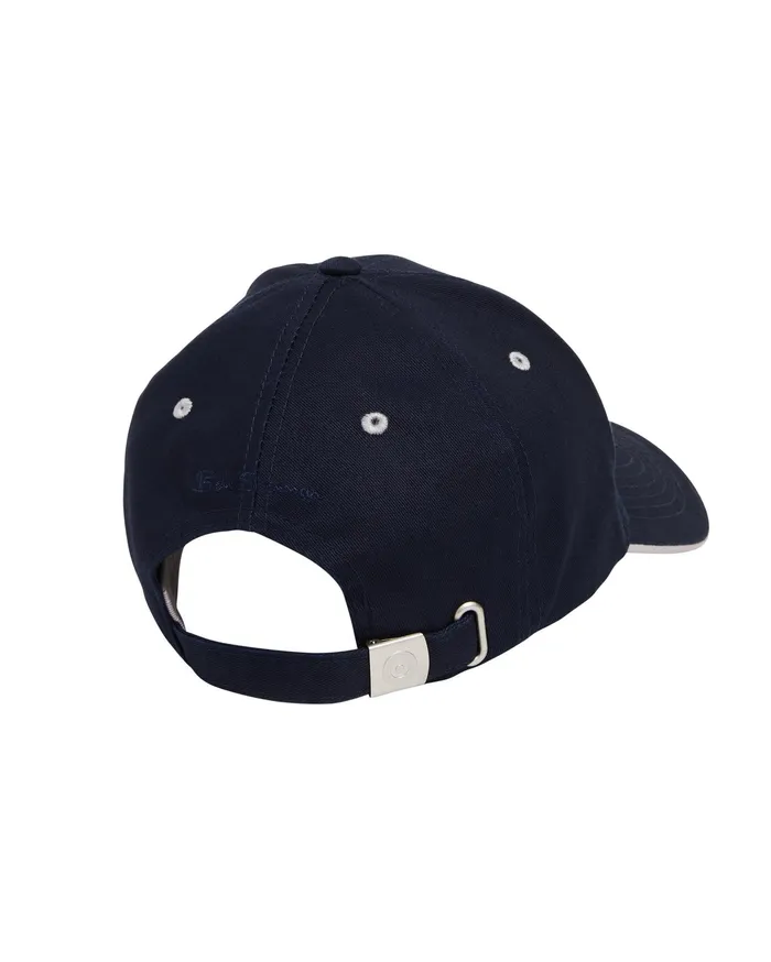 Ben Sherman Hats ContrastTipped Embroidered Baseball Hat 8211 Navy 8211 Men