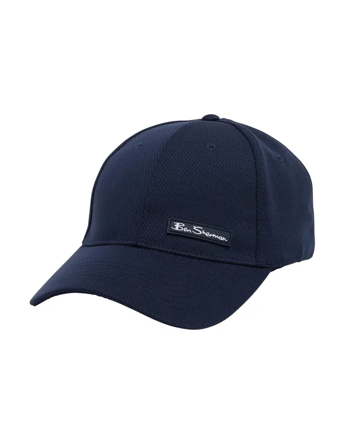 Ben Sherman Hats Patch Logo Mesh Sport Hat 8211 Navy 8211 Men