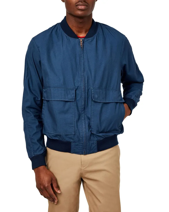 Ben Sherman Jackets Bomber Jacket 8211 Indigo 8211 Men