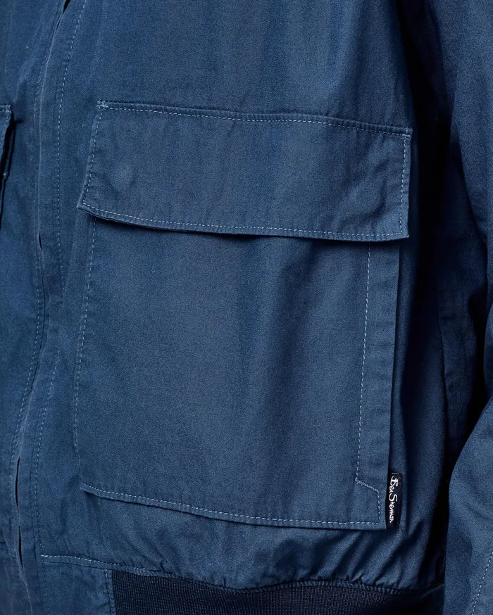 Ben Sherman Jackets Bomber Jacket 8211 Indigo 8211 Men