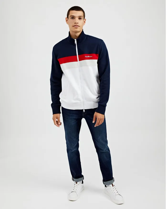 Ben Sherman Jackets Colorblock ZipThrough Track Jacket 8211 Navy Blazer 8211 Men