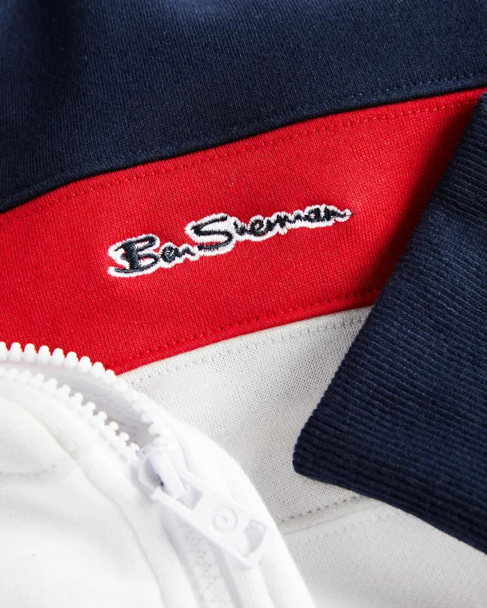 Ben Sherman Jackets Colorblock ZipThrough Track Jacket 8211 Navy Blazer 8211 Men