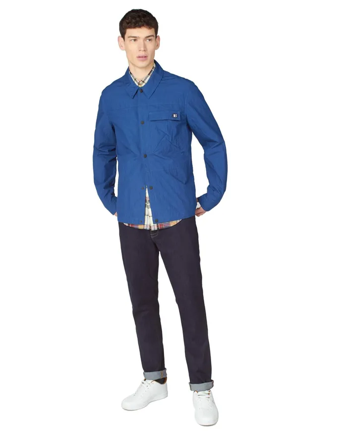 Ben Sherman Jackets Utility Jacket 8211 Airforce 8211 Men