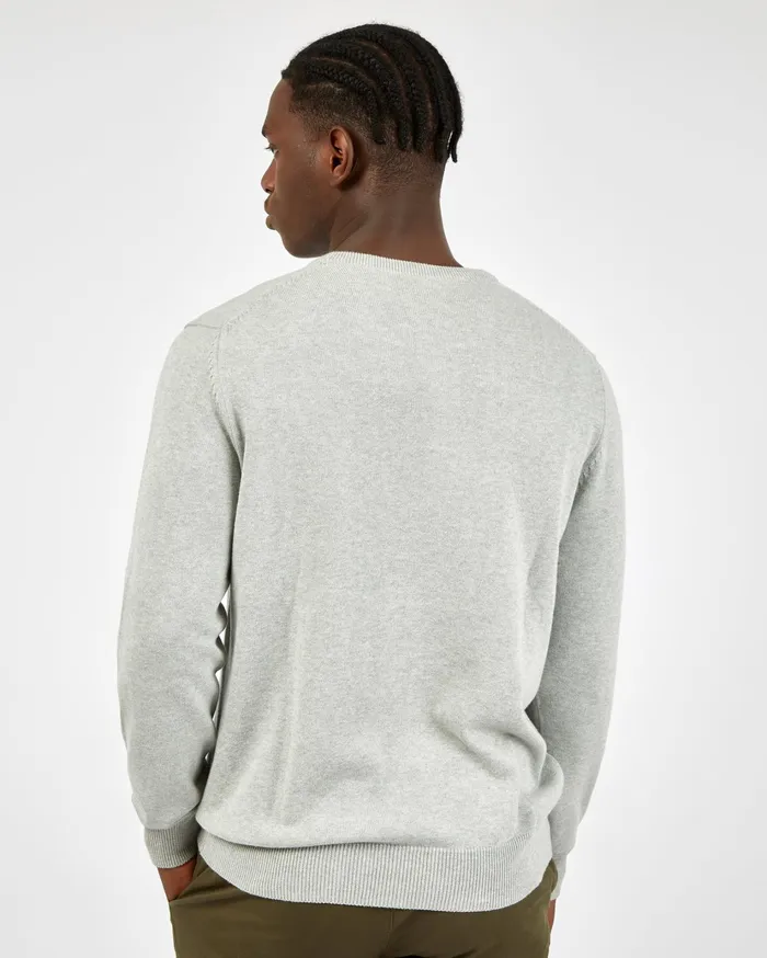 Ben Sherman Knitwear Signature Knit Crewneck Sweater 8211 Steel 8211 Men
