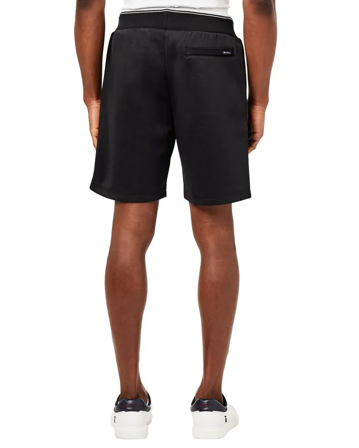 Ben Sherman Loungewear Drawcord Stripe Track Short 8211 Black 8211 Men