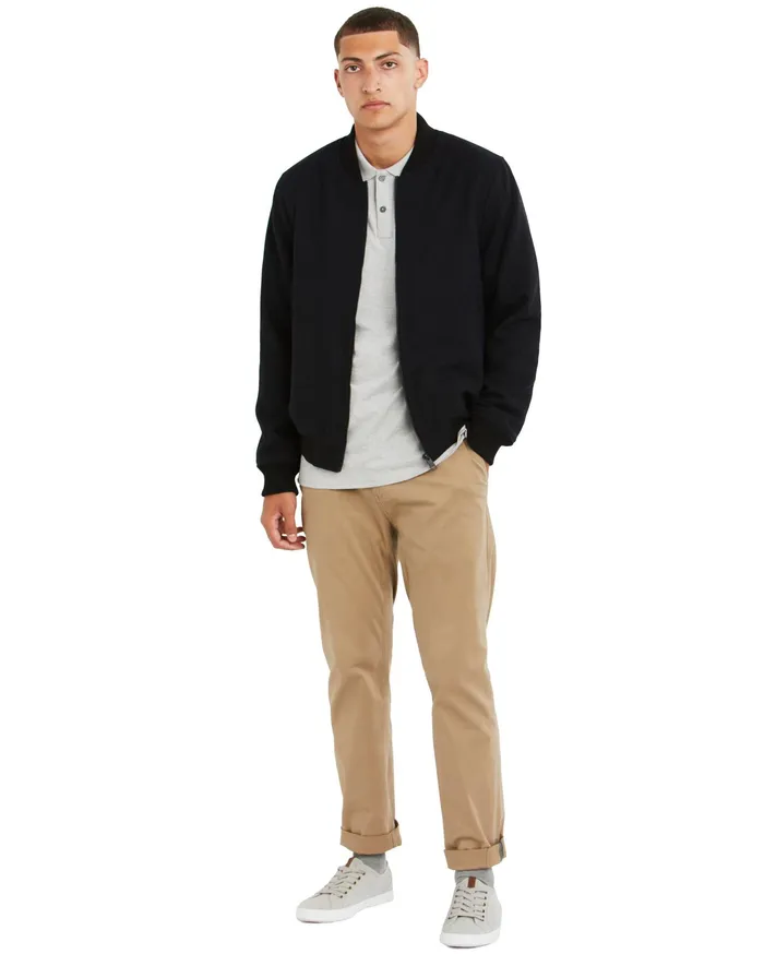 Ben Sherman Outerwear Wool Bomber Jacket 8211 Black 8211 Men