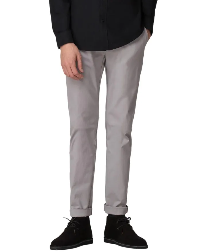 Ben Sherman Pants and Chinos Skinny Stretch Chino Pant 8211 Light Ash 8211 Men
