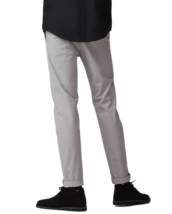 Ben Sherman Pants and Chinos Skinny Stretch Chino Pant 8211 Light Ash 8211 Men