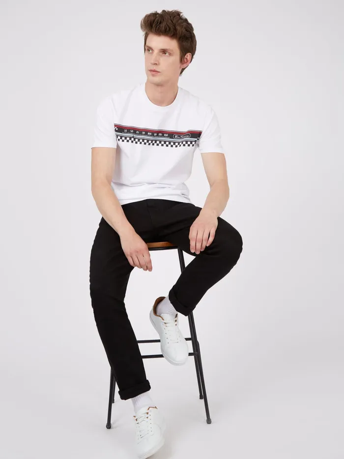 Ben Sherman Pants and Chinos StraightLeg Jeans 8211 Black Denim 8211 Men