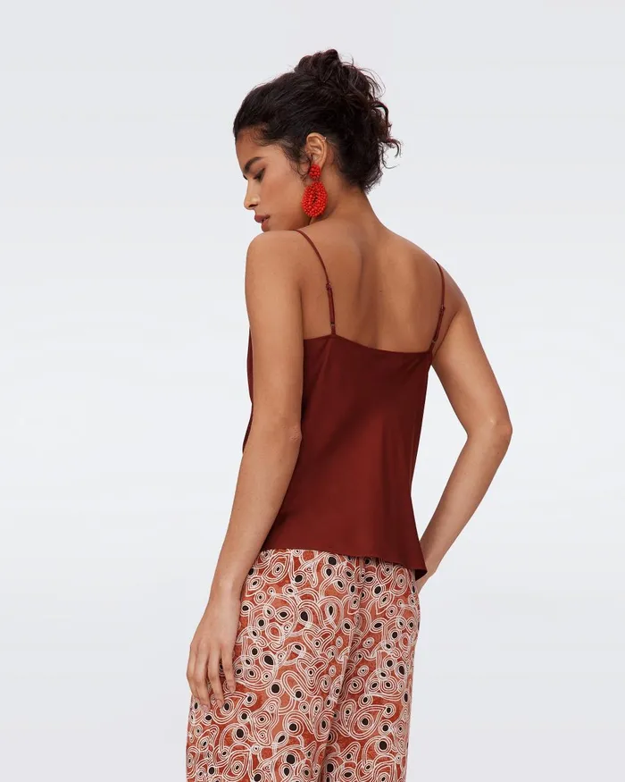 Berlin Top Chestnut Women DVF Tops