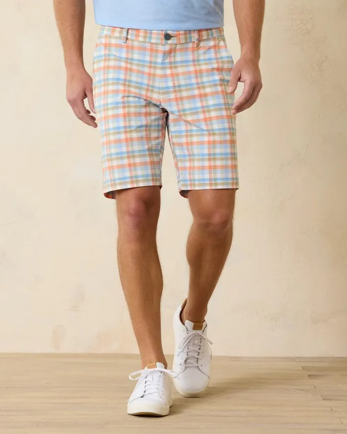 Big and Tall Big and Tall Chip Shot IslandZone Shorts Stone Khaki Tommy Bahama Shorts