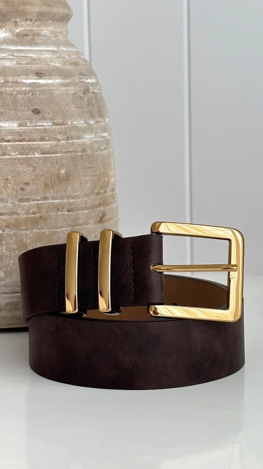 Billy J Belts Women Jabilo Belt 8211 Brown Gold