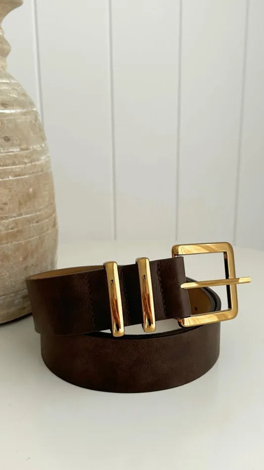 Billy J Belts Women Jabilo Belt 8211 Brown Gold