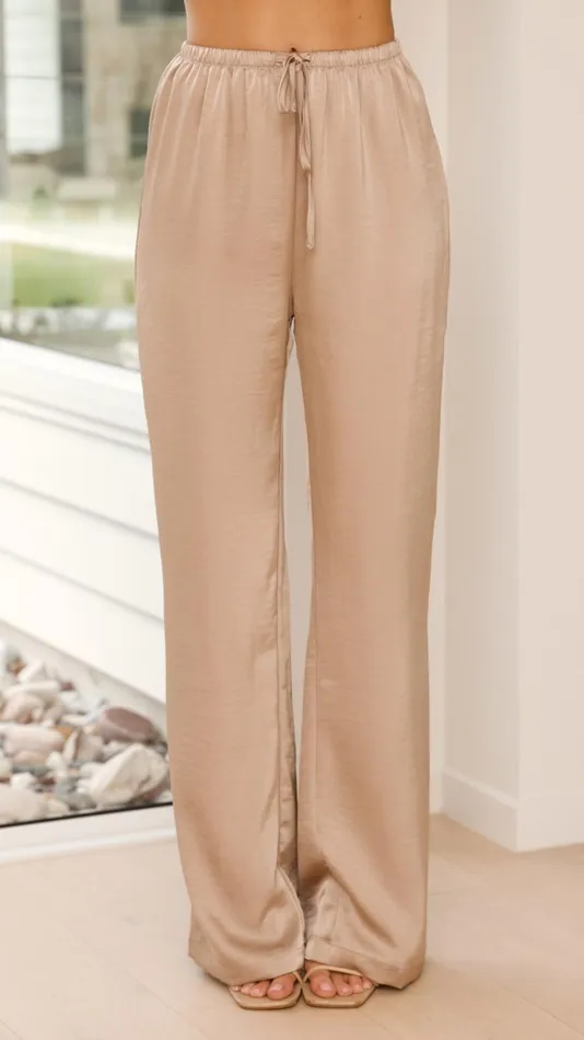 Billy J Bottoms Women Courtney Pants 8211 Mushroom
