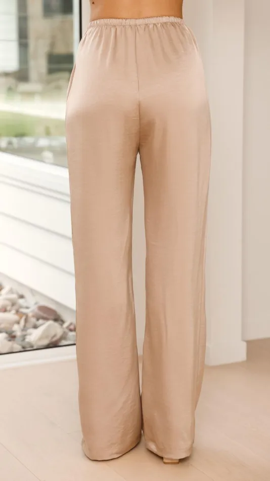 Billy J Bottoms Women Courtney Pants 8211 Mushroom