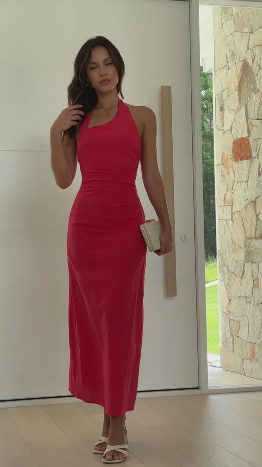Billy J Dresses Women Casey Maxi Dress 8211 Red