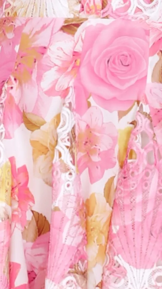 Billy J Dresses Women Felicity Mini Dress 8211 Pink Floral