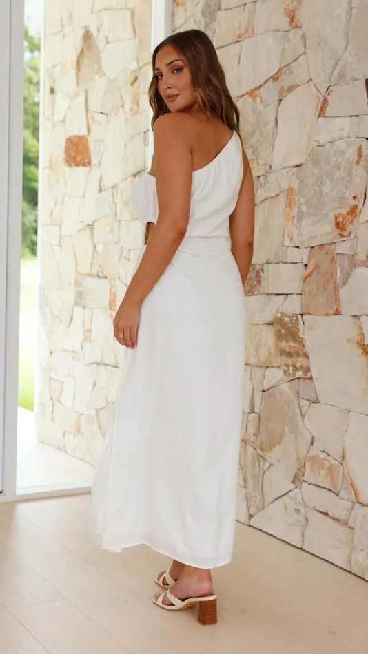 Billy J Dresses Women Galiena Midi Dress 8211 White