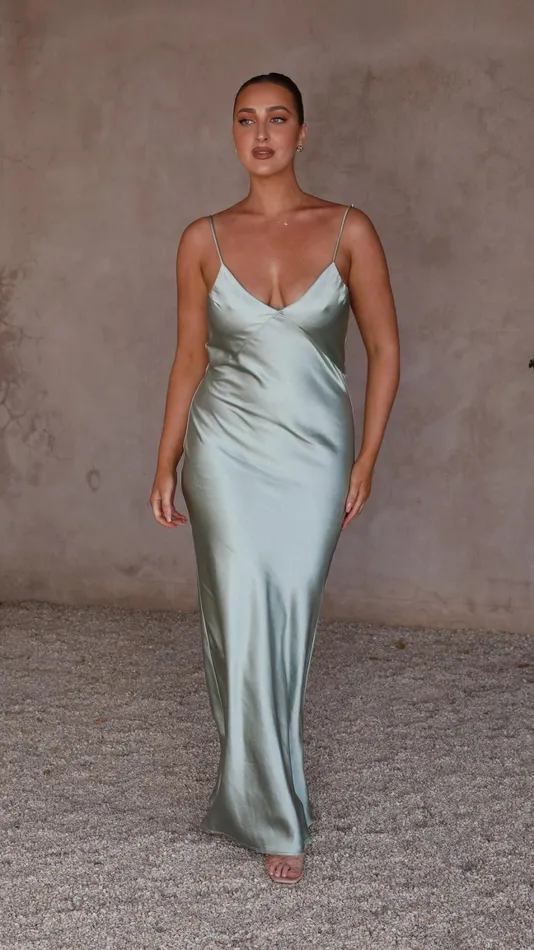 Billy J Dresses Women Gisella Maxi Dress 8211 Sage