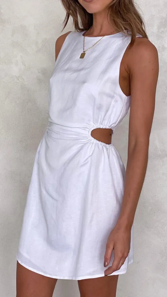 Billy J Dresses Women Mandi Mini Dress 8211 White