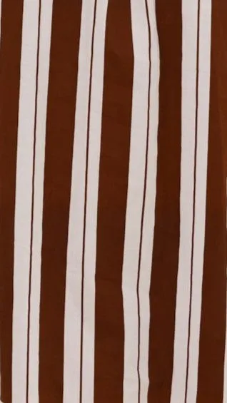 Billy J Dresses Women Nadie Maxi Dress 8211 Chocolate White Stripe